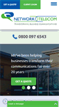 Mobile Screenshot of networktelecom.co.uk